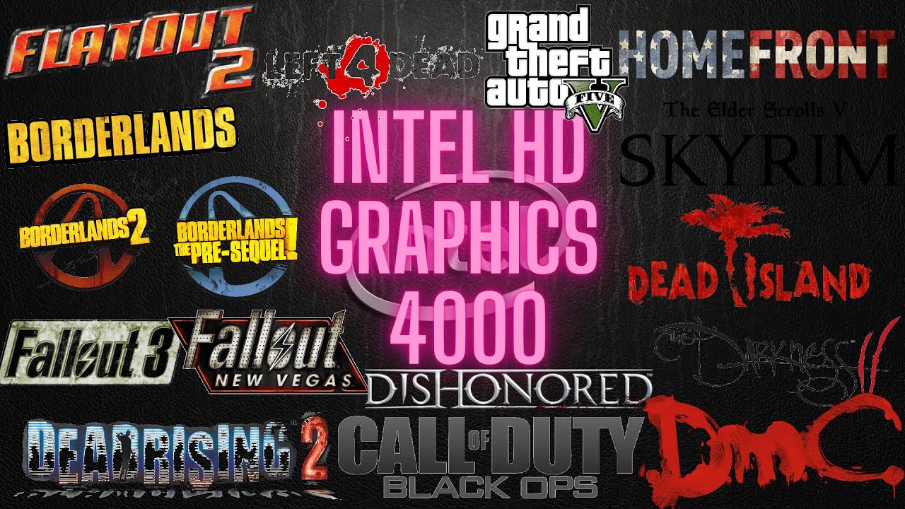 15+ Games Running On Intel HD Graphics 4000  i5-3320M PART 2