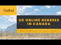 Uk online degrees in canada  stafford global