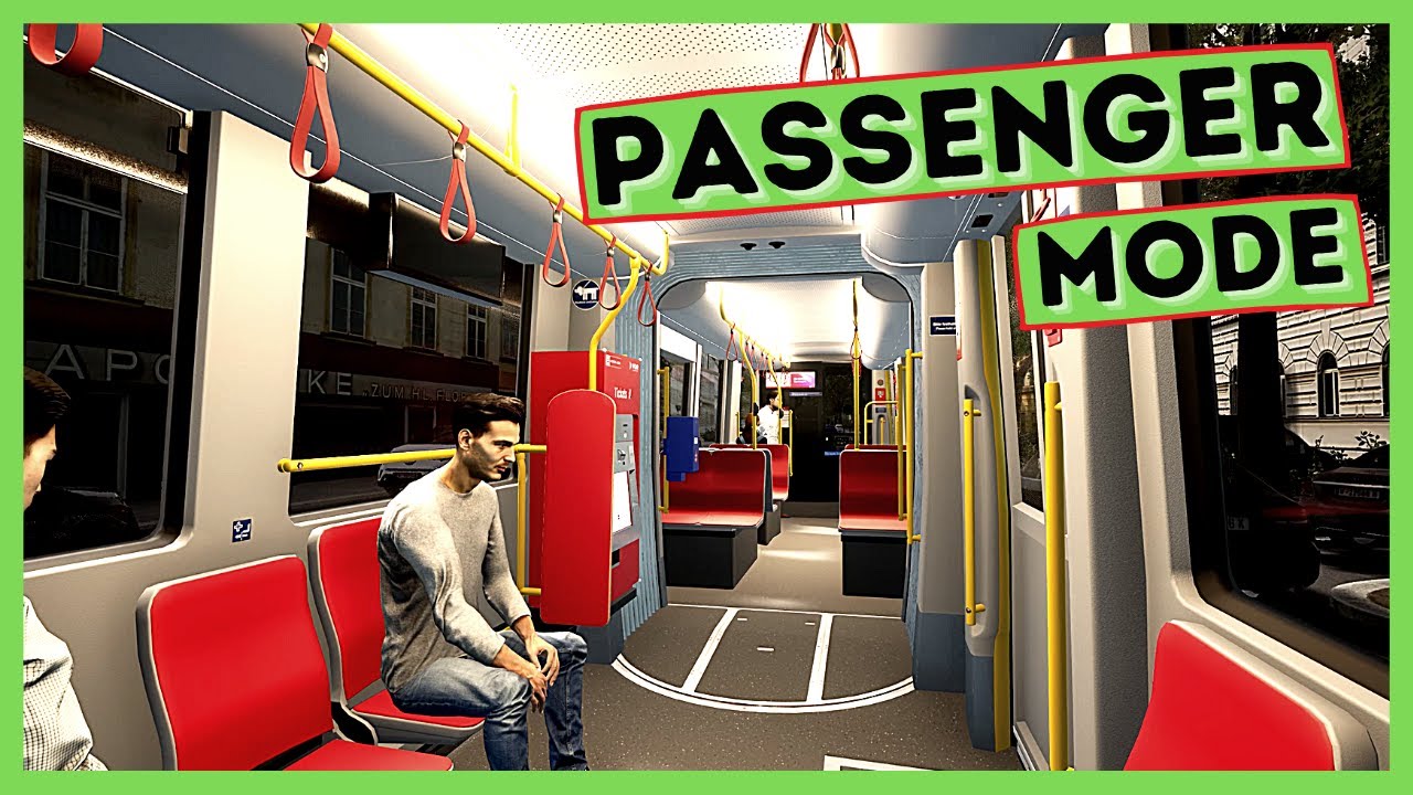 TRAM SIM (2020) | PASSENGER View | Gameplay No Commentary