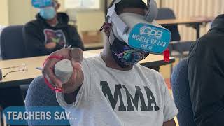 GPB's mobile virtual reality lab 2021-2022 school year highlights