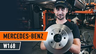 Videoanleitungen: Wie Bremsscheibe wechseln MERCEDES-BENZ A-CLASS (W168)