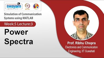 Lec 31: Power Spectra