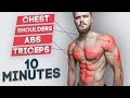 10 MIN FULL BODY FAT BURN HOME WORKOUT (LOSE BELLY and BUILD MUSCLE)