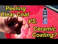 Can Ceramic Coating Help Peeling Clear Coat?