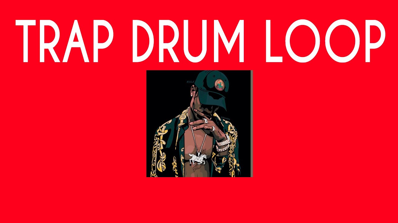 Trap drum loop. Trap drum loop
