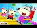 Wolfoo and Lucy Make A DIY Stair Lift For Pregnant Mommy - Wolfoo Kids Stories | Wolfoo Family