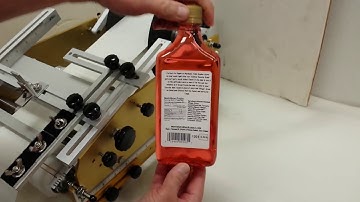 RACE 7288 RLTC-SP  Front & Back Flask label application