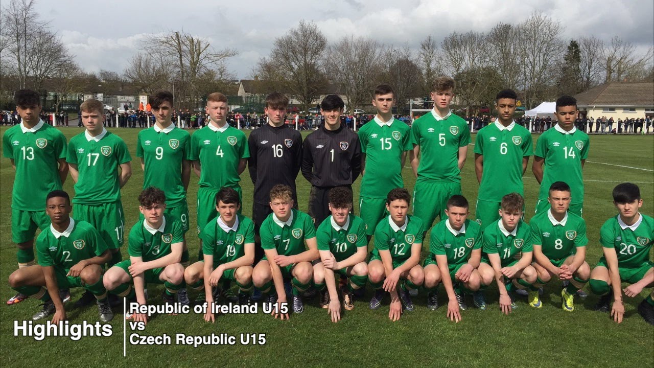 Ireland U15s Produce Impressive Win Over Czechs Youtube
