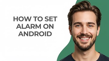 How To Set Alarm On Android - GUIDE!