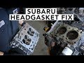 How To Replace Subaru Leaking Headgaskets SOHC EJ25