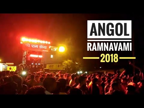 Angol ramnavami 2018 with vighanharta sound shree ram Sena Belgaum