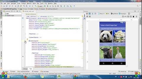 Udacity single screen app:  Short video commentary