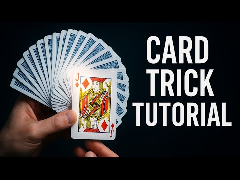 How to do the Sloppy Drunk Shuffle Card Trick.