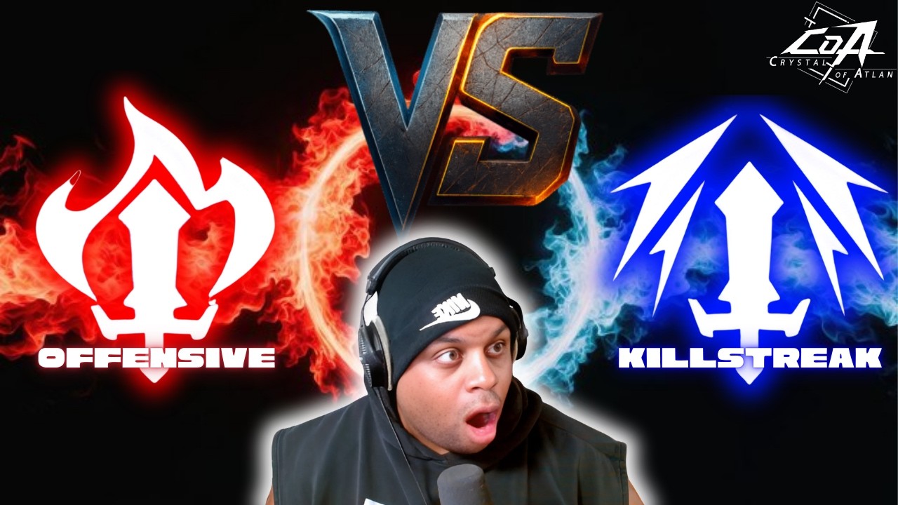 [Crystal of Atlan] Inscription Testing Offensive vs Killstreak!!