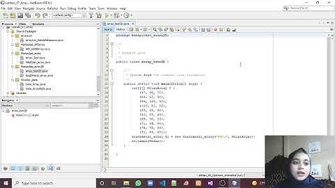 Ch #7-2 : OOP Akses Data Array 2 Dimensi JAVA