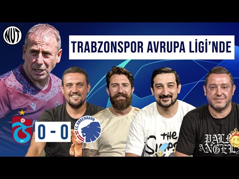 Trabzonspor 0 - 0 Kopenhag Maç Sonu | Trabzonspor Avrupa Ligi'nde | N. Kahveci, S. Akın, E. Özgür