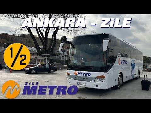 #327 4K VİDEO / METRO TURİZM / ANKARA - ZİLE OTOBÜS YOLCULUĞU 1.BÖLÜM