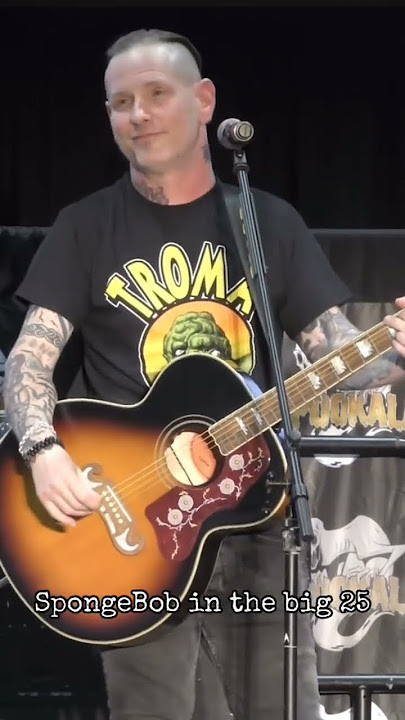 Just Corey singing SpongeBob #slipknot #funny #shorts