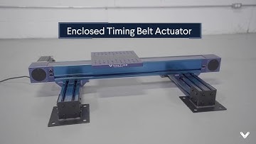 Enclosed Timing Belt Actuator | Vention