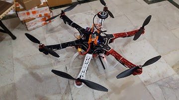 My first drone using F550 frame