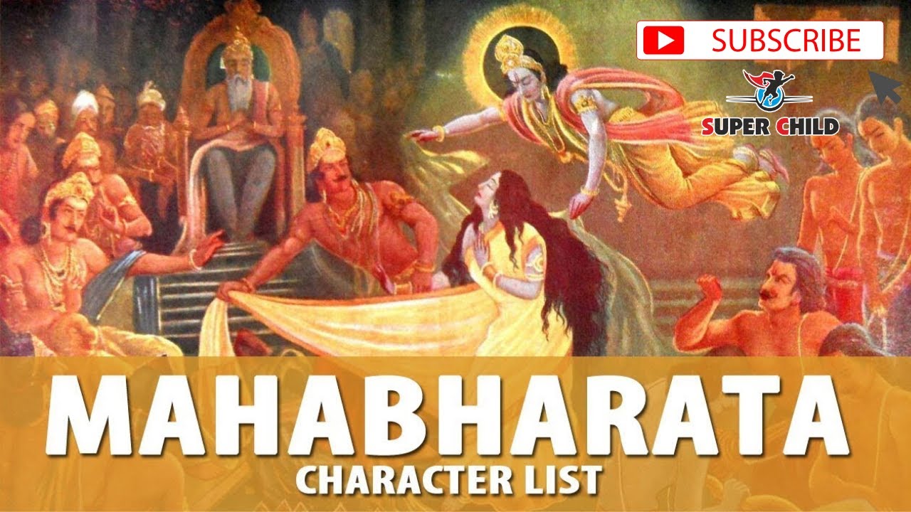 The Great Epic Mahabharata Character List Hindi | महाभारत ...