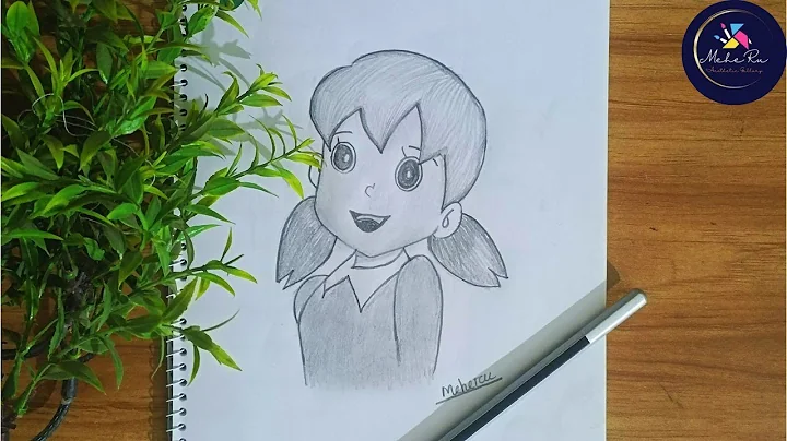 How to draw Shizuka from Doreamon step by step | Easy drawing ideas for beginners | Doreamon