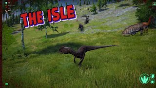 THE ISLE - Дилофозавр мучает стадо Теризин!