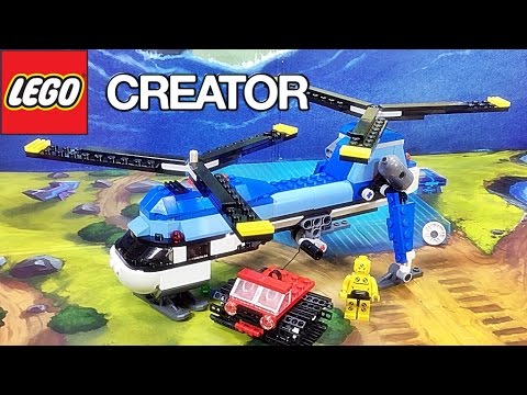 레고 크리에이터 트윈 스핀 헬리콥터 31049 조립 과정 리뷰 Lego Creator Twin Spin Helicopter