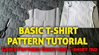 BASIC T-SHIRT PATTERN TUTORIAL by Quirina Schmidt 257 views 2 years ago 7 minutes, 11 seconds