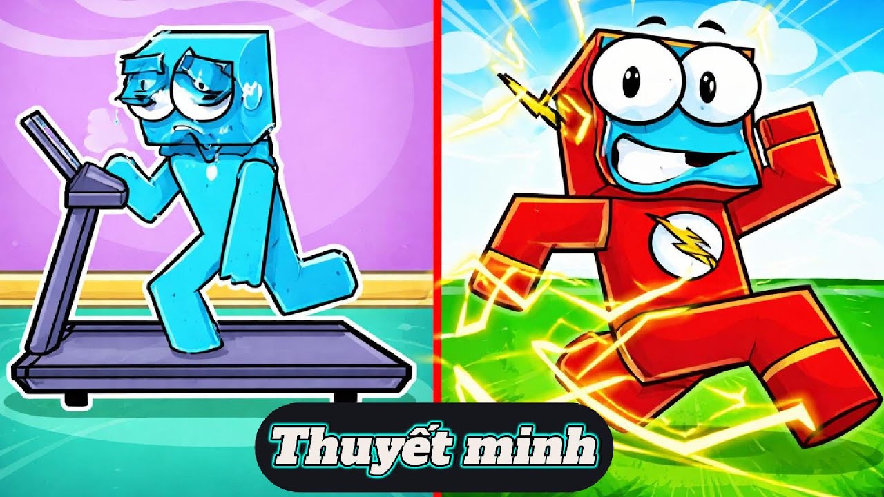 Tôi Thử Thách Tham Gia Máy Chủ Tốc Độ 4 Trong Minecraft