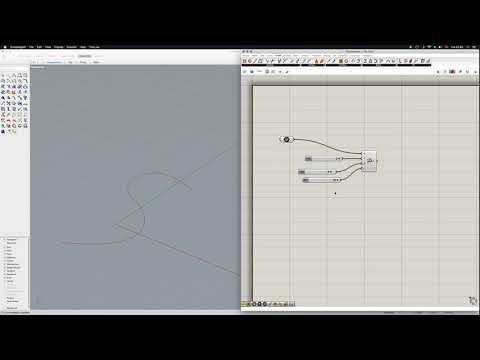 Grasshopper Tutorial: How to Extend a Line, Make Perp Frames and Tangents