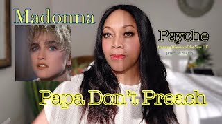 Reaction Madonna Papa Don't Preach - Amazing Woman Of The Year UK Awarded Finalist