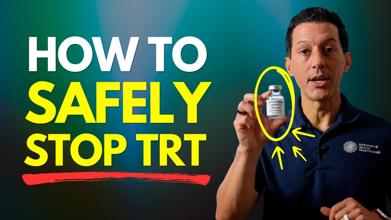 How to Safely Come Off Testosterone (TRT) & Restore Natural Production