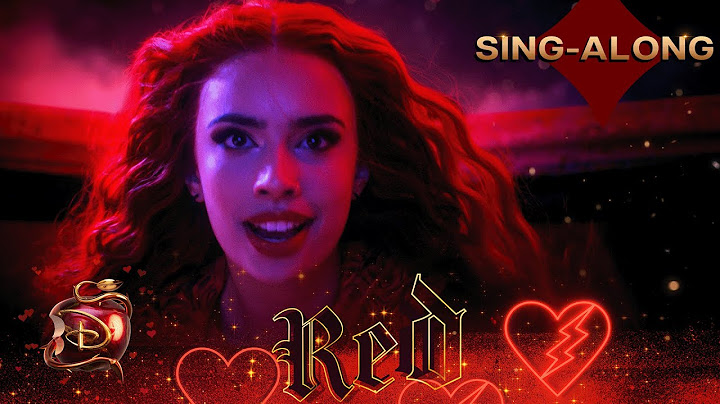 Descendants: The Rise of Red Movie Sing Along 🎶 | Red | @disneychannelmusic