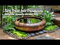 Turn Trash Into Tranquility: Upcycled Japanese Garden DIYs