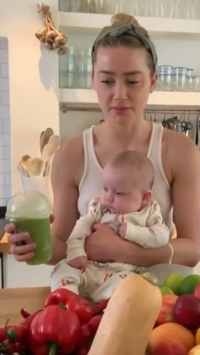 Amber Heard’s daughter Oonagh Paige | Now becoming a Full Time mother #amberheard #johnnydepp