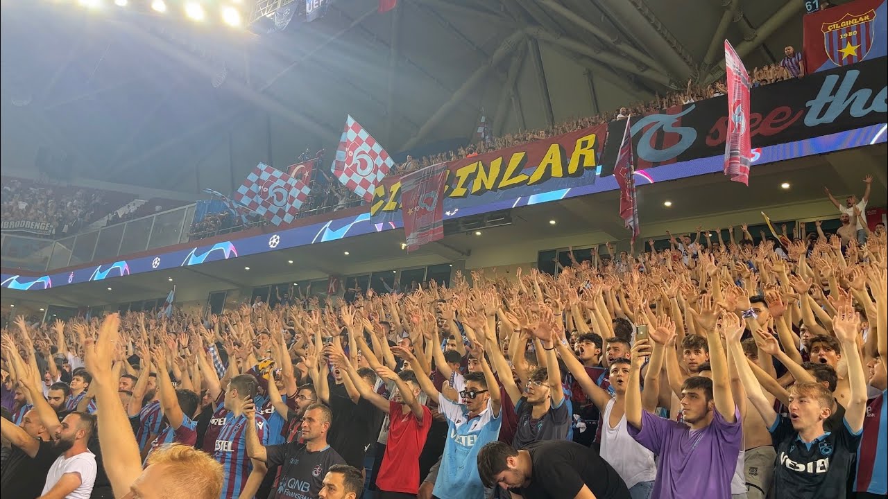 Trabzonspor - Kopenhag | Tribün Görüntüleri [24.08.2022]