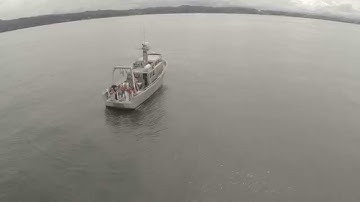 Aerial Footage of OOI Bouy Deployment