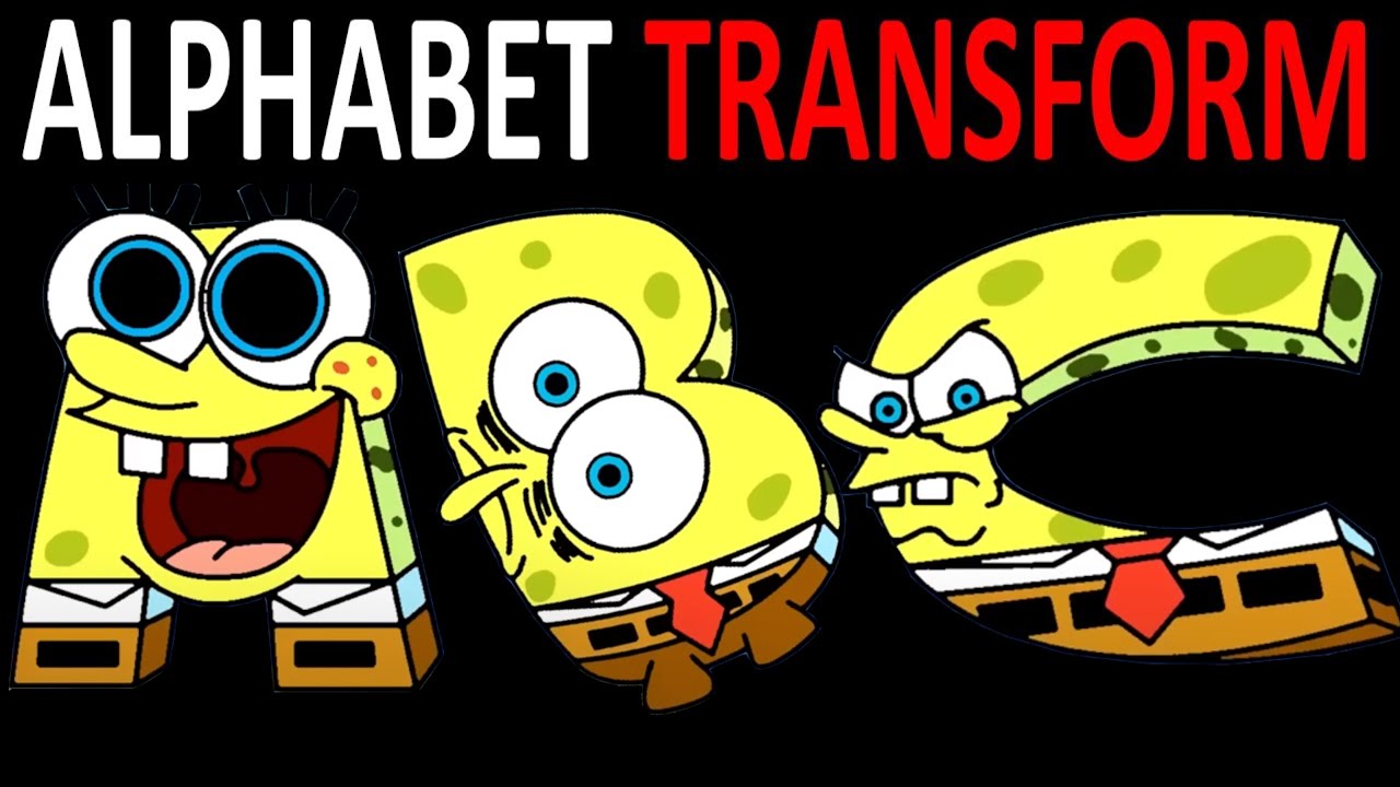 Alphabet Lore But it's a SpongeBob - YouTube