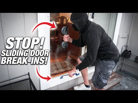 How To STOP Sliding Door BREAK-INS! Burglar-Proof Your HOME! (10 TIPS To Keep Your Family SAFE!)