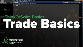 ThinkOrSwim Basics Tutorial - Trade Tab Basics