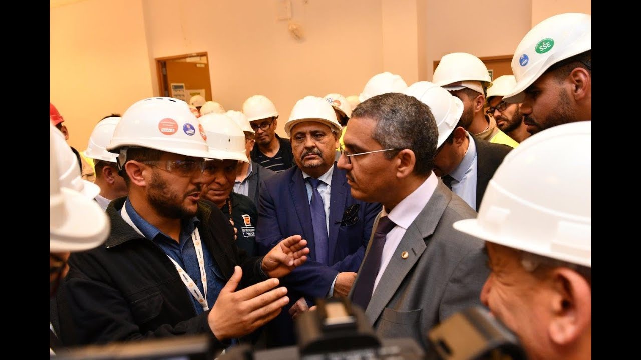 السيد توفيق حكار في زيارة عمل وتفقد إلى حقل عين تسيلا الواقع بولاية إليزي