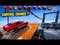 Which Vehicle Survives This Impossible Bridge Jump?#beamngdrive #beamNg #CarCrash #game BeamNG.drive