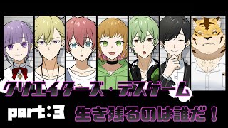 【クリエイターズ・デスゲーム】炎上とは無関係な虎のですげーむ part:3【蜜虎/獣VTuber】