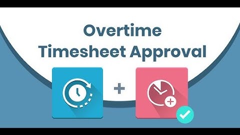 Odoo Apps - Overtime Timesheet Approval | Odoo 15