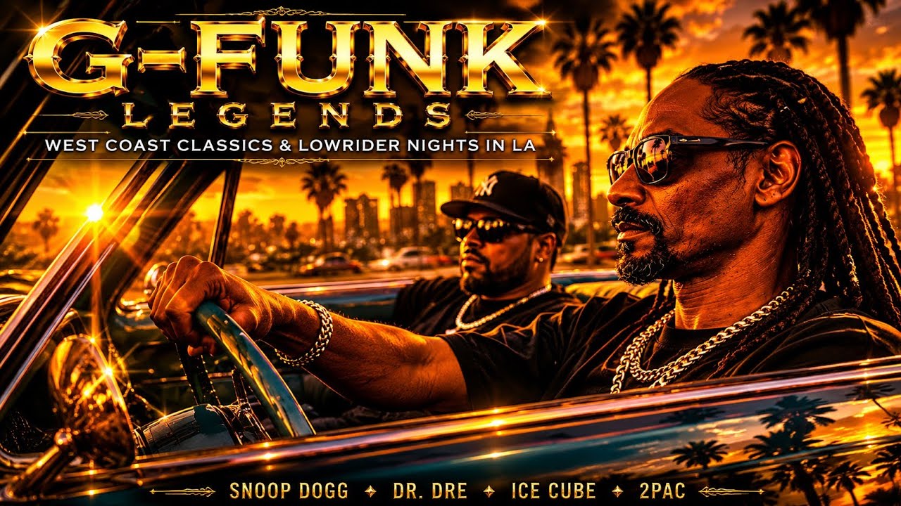 G-FUNK LEGENDS 💥| West Coast Classics & Lowrider Nights in LA