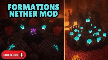 How to Install Formations Nether in Minecraft | Nether Structure Mod