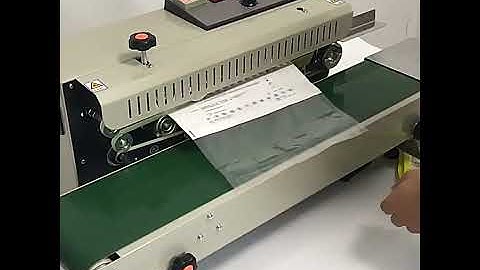 Continuous Band Sealer