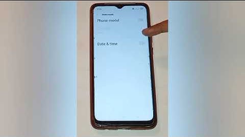 how to on date and time watermark camera setting in realme 5
