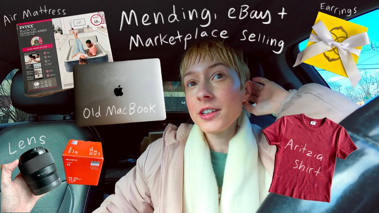 anti-consumerist week in my life🪡🧵